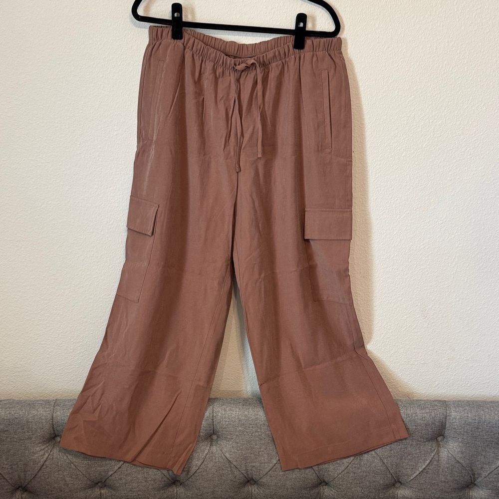 Old Navy Brown Wide-Leg Pants